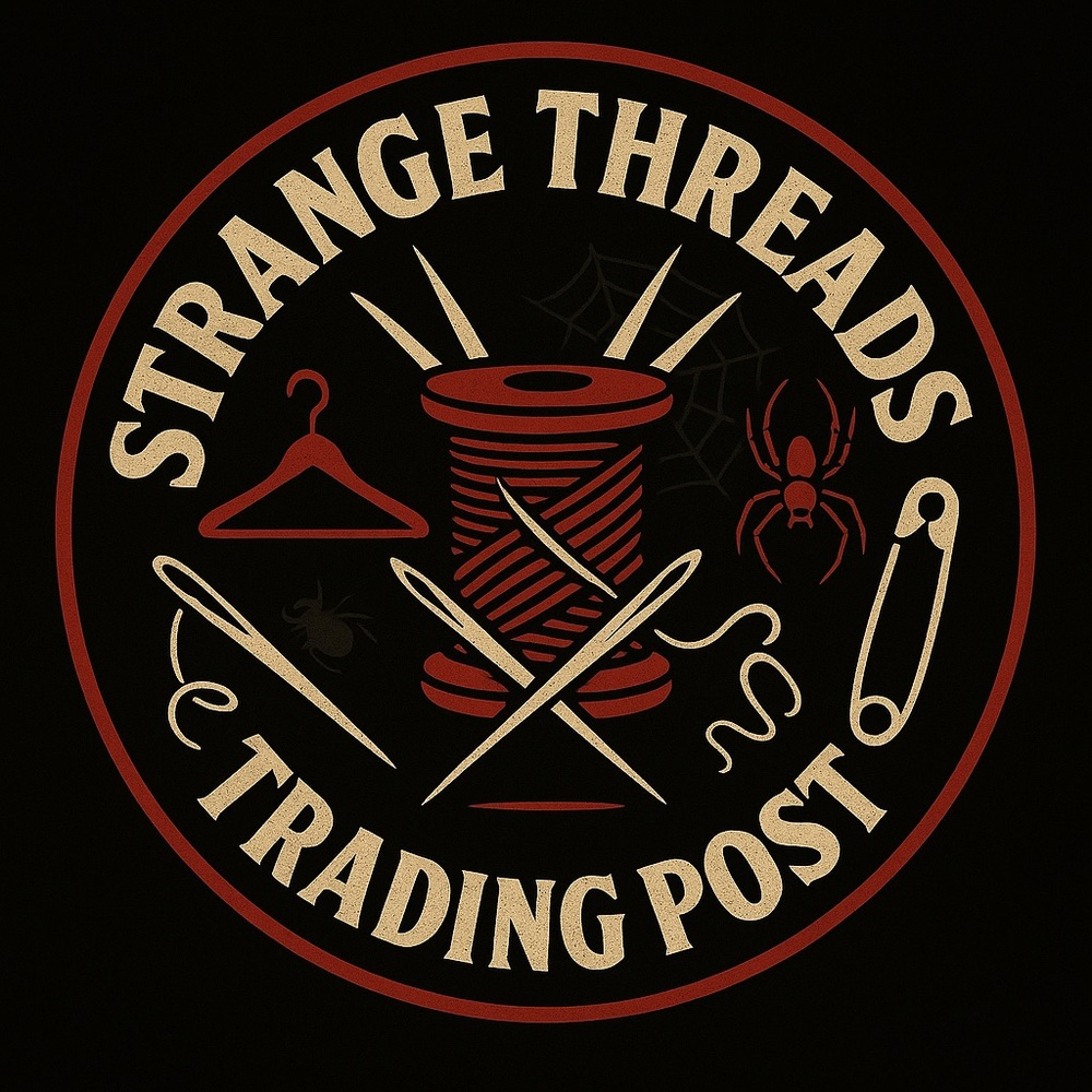 Meet Leah & Tyrell. They bid you welcome into the STRANGE THREADS closet. 💀🕷️